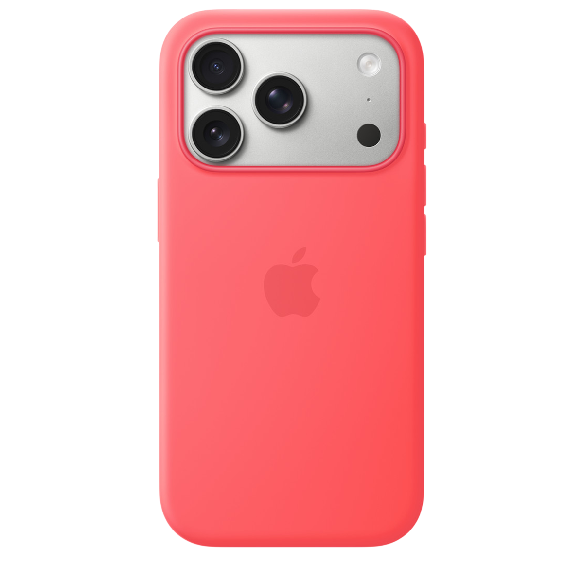 Чехол для iPhone 17 Pro Silicone Case с MagSafe — ярко-гуайявовый (MHW04)